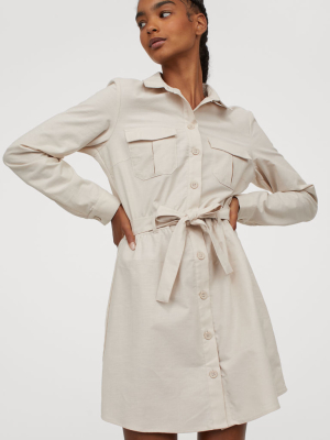 Cotton Utility Dress