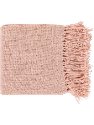 Tiara Throw Blush/gold