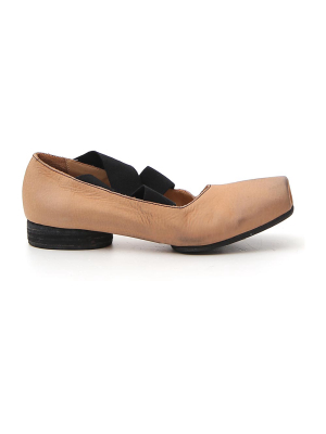 Uma Wang Strapped Ballerina Flats