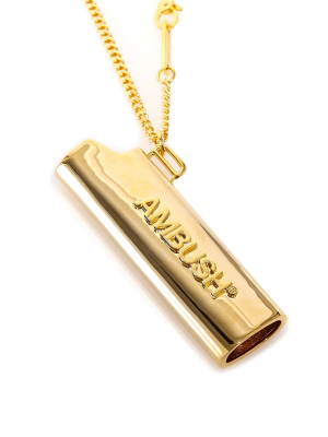 Ambush Logo Lighter Case Necklace