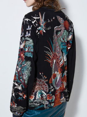 Phoenix Embroidered Jacket