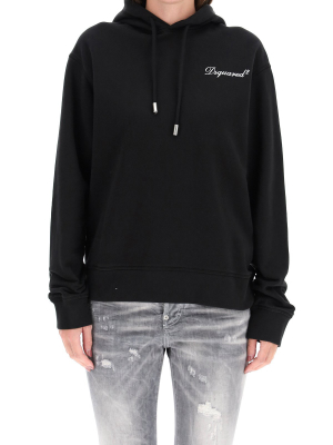 Dsquared2 Logo Printed Hoodie