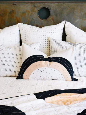 Anchal Eclipse Dot Lumbar Pillow