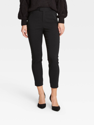 Women's Skinny Ankle Pants - Who What Wear™ Black