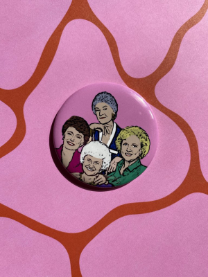 Golden Girls Round Magnet