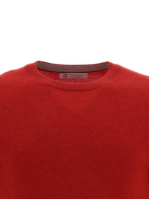 Brunello Cucinelli Crewneck Knitted Sweater