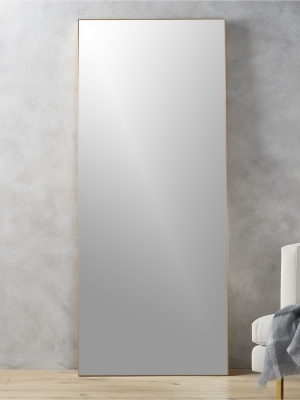 Infinity Brass 32"x76" Floor Mirror