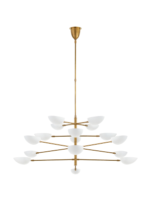 Graphic Grande Four-tier Chandelier