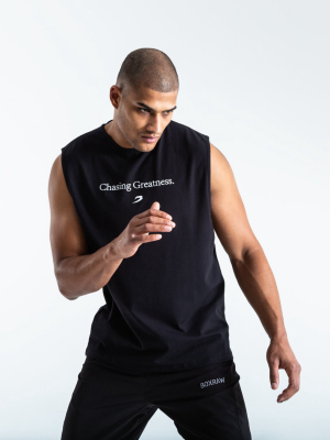Chasing Greatness Muscle Tank - Black