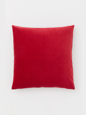 Cotton Velvet Cushion Cover