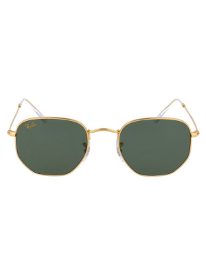 Ray-ban Hexagonal Flat Sunglasses