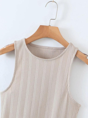 'irisar' Ribbed Tank Bodysuit (2 Colors)