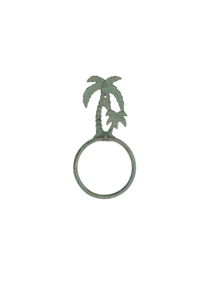 Gallerie Ii Palm Tree Towel Ring