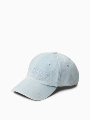 Classic Denim Logo Cap