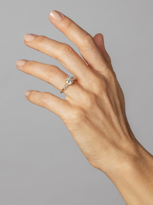 Luna Ring - White Diamond