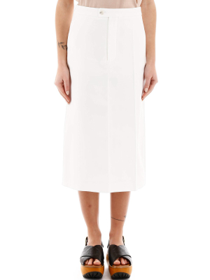 Maison Margiela High-waisted Midi Skirt