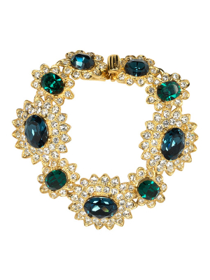 Sapphire And Emerald Bracelet