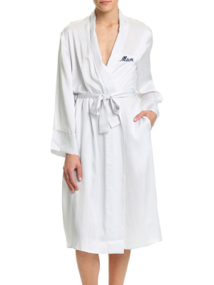 Audrey Silk Long Robe