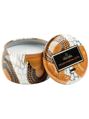 Spiced Pumpkin Latte Petite Tin Candle