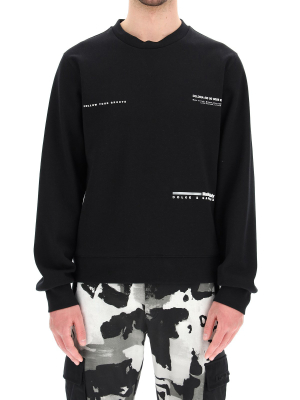 Dolce & Gabbana Logo Crewneck Sweatshirt