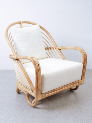 Jacobsen Rattan Lounge Chair