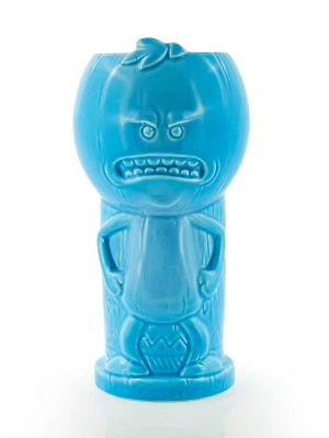 Beeline Creative Geeki Tikis Rick & Morty Mr. Meeseeks | Ceramic Tiki Style Mug | Holds 18 Ounces