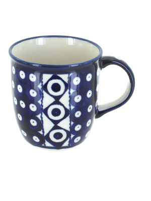 Blue Rose Polish Pottery Xena Coffee Mug