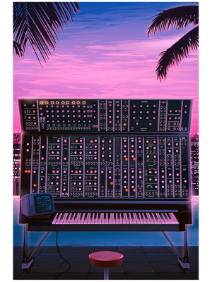 Modular Tropicana Poster