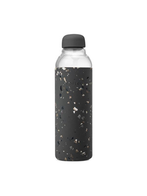 Porter Terrazzo Bottle: Charcoal