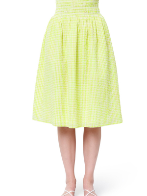 Saraphina Midi Skirt/dress - Neon