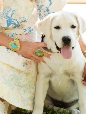 Shield Ring - Turquoise