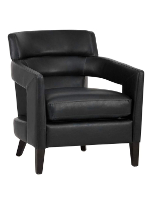 Bloor Chair, Coal Black