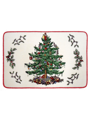 Avanti Spode Tree Red Rug Red - Red