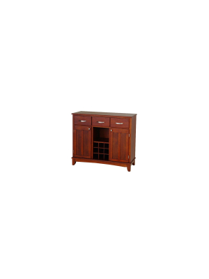 Hutch-style Buffet Wood/cherry - Home Styles