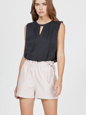 Robyn Cut-out Sleeveless Top - Final Sale