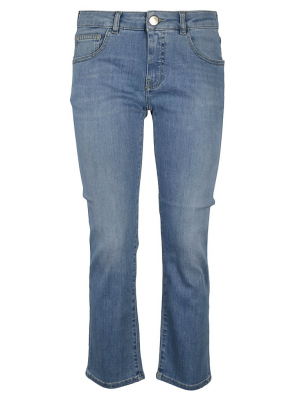 Pinko Low-waist Slim Straight Jeans