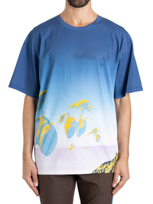 Valentino Floating Island Print T-shirt