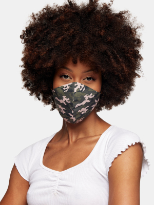 **camouflage Print Fashion Face Mask