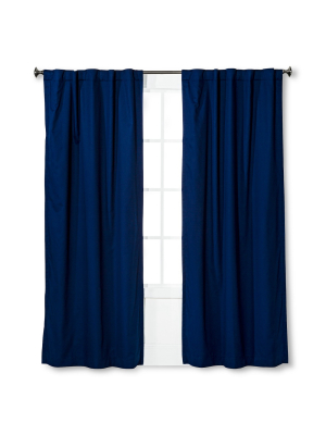 Twill Blackout Curtain Panel - Pillowfort™