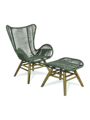Explorer Oceans Neptune Chair And Ottoman By Bd Outdoor