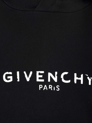 Givenchy Paris Vintage Logo Hoodie