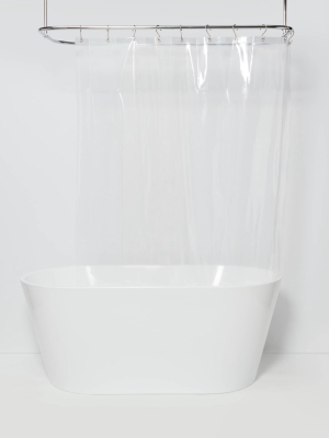 54"x78" Six Gauge Peva Shower Liner Stall Clear - Made By Design™