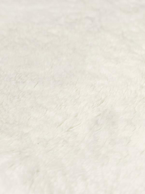 Polar White Plush Rug