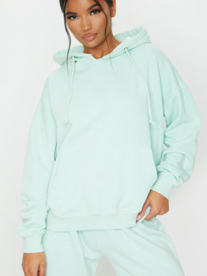 Mint Washed Oversized Hoodie