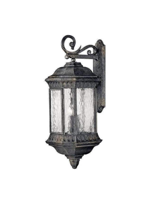 Outdoor Regal Wall Sconce