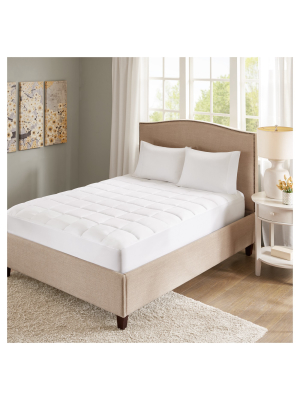 Copper Infused Microfiber Down Alternative Mattress Pad®