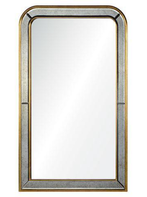 Louis Mirrored & Brass