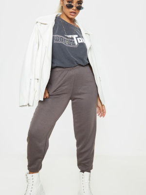 Petite Charcoal Casual Joggers