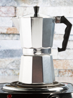 Primula 9-cup Espresso Maker - Silver