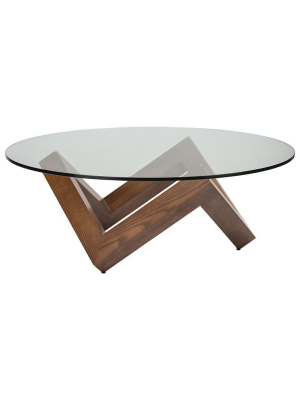 Nuevo Como Coffee Table - Walnut